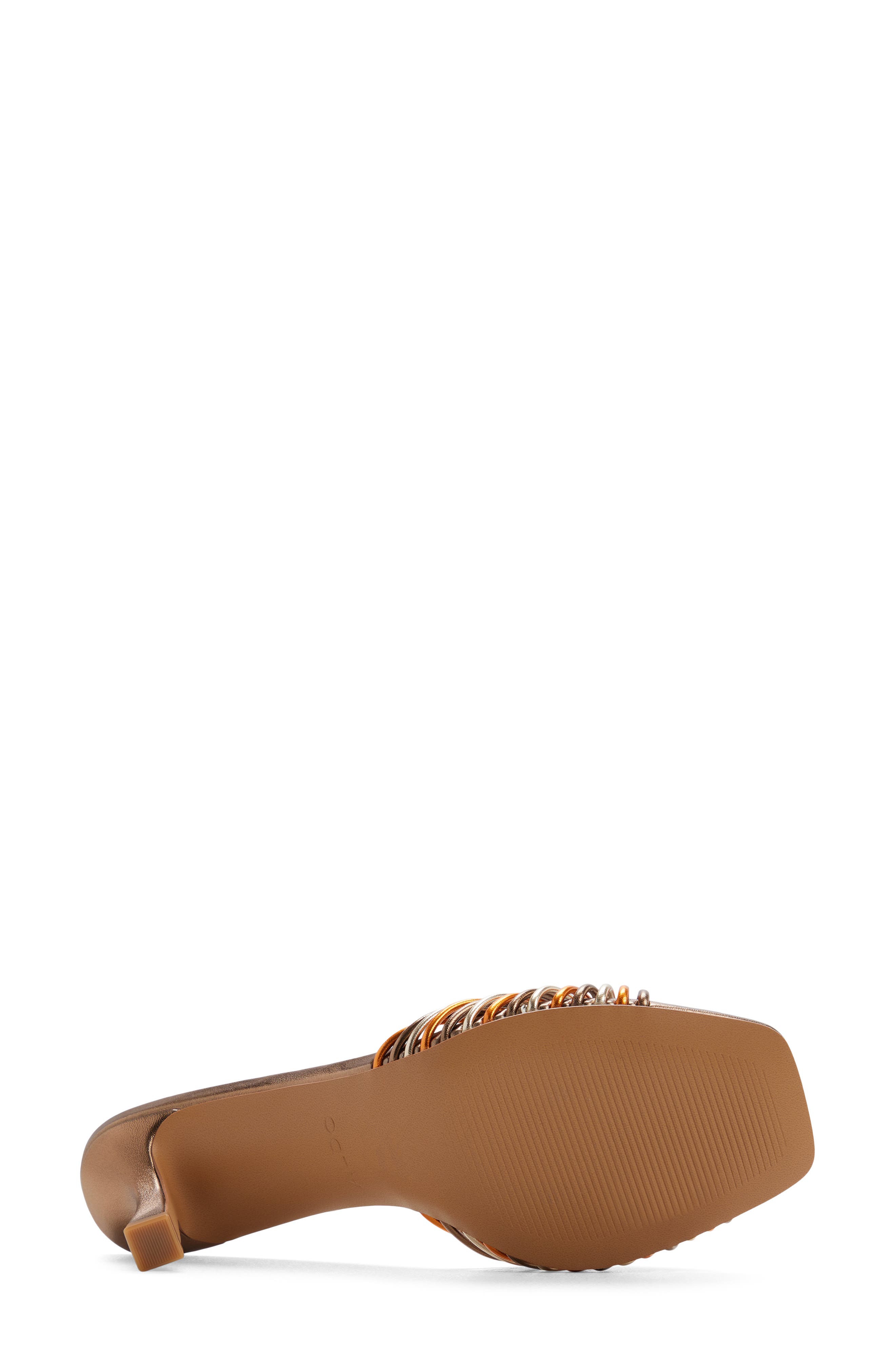 Arianna Slide Sandal, Alternate, color, BRONZE