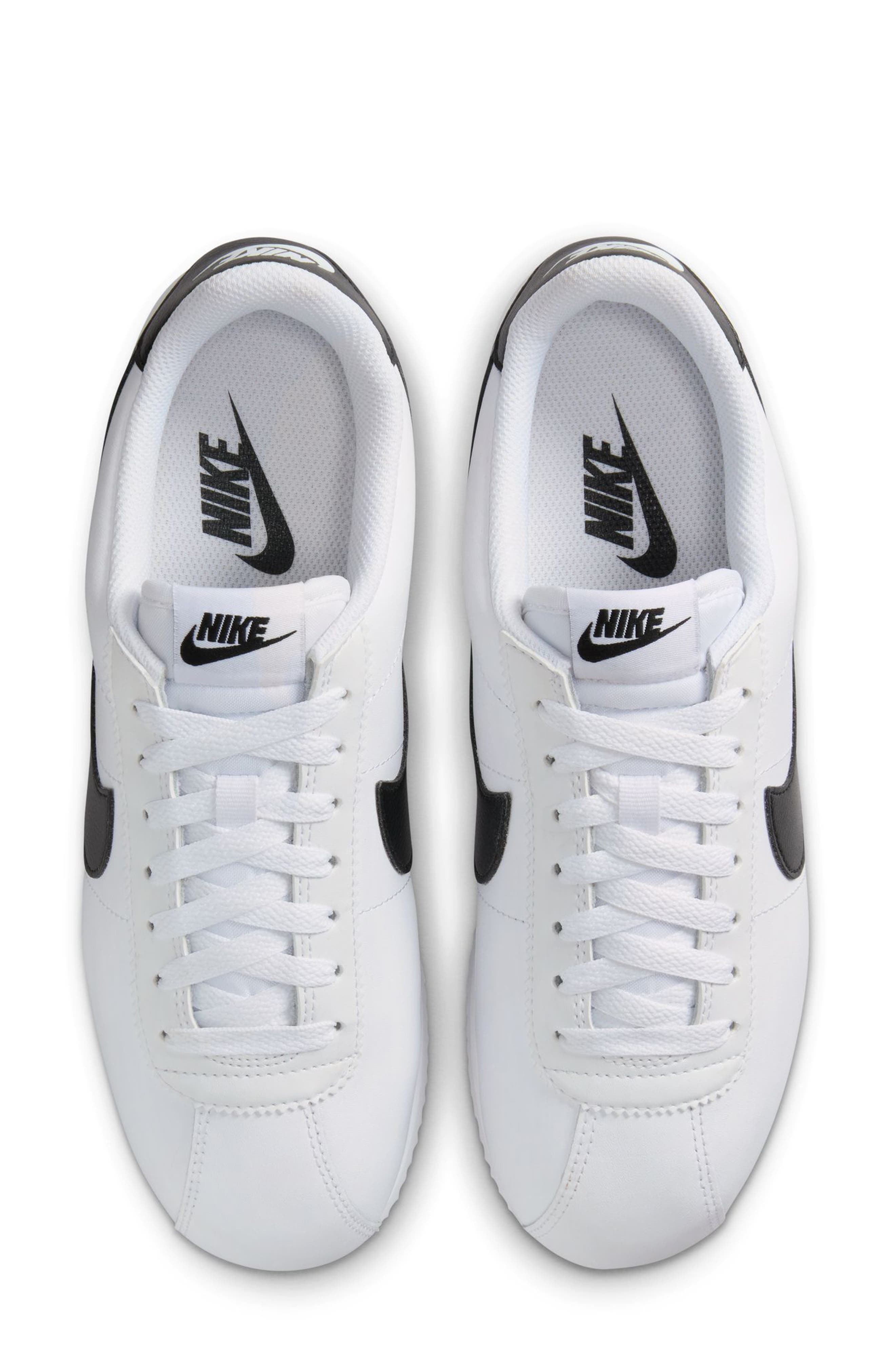 Nike Cortez Sneaker, Alternate, color, White/ Black
