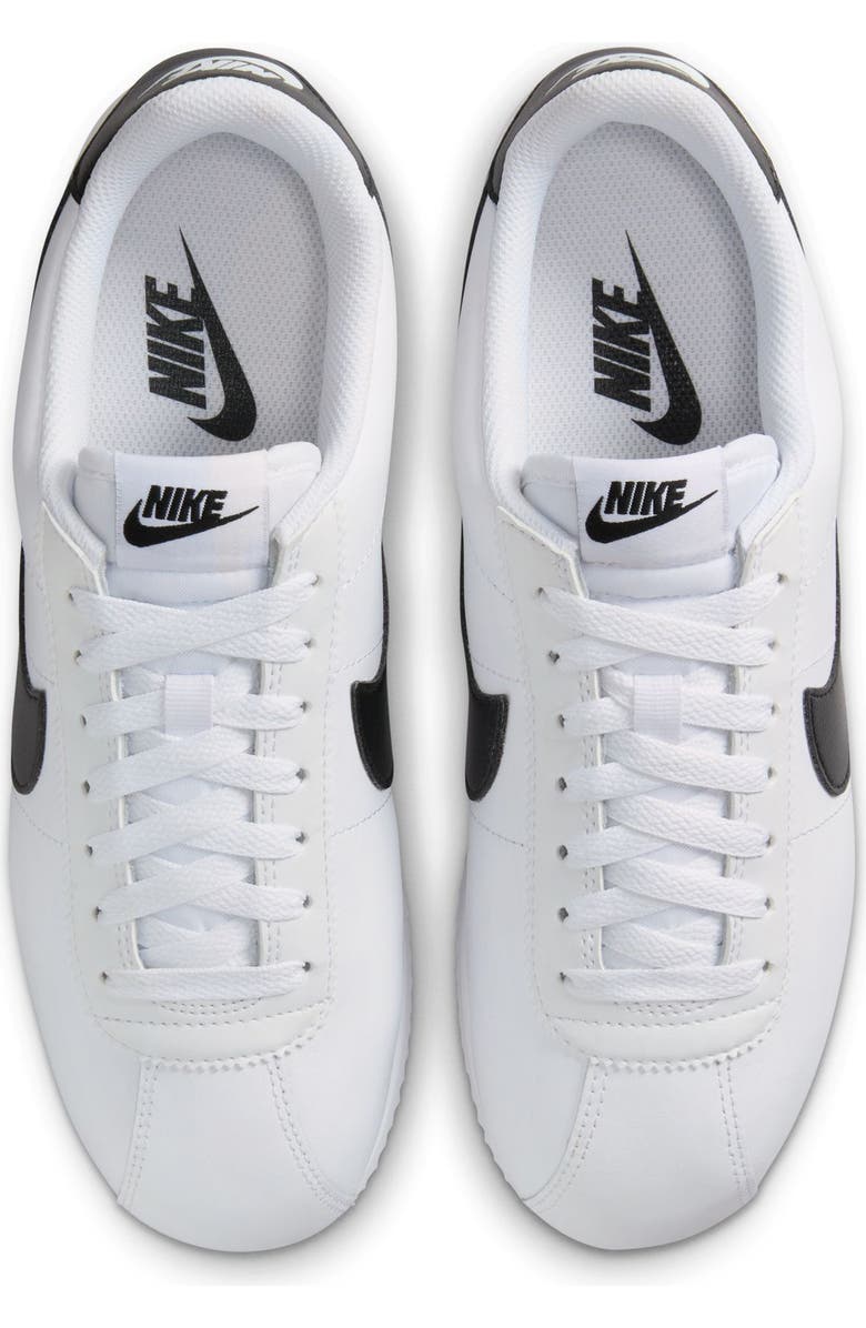 Nike Cortez Sneaker, Alternate, color, White/ Black