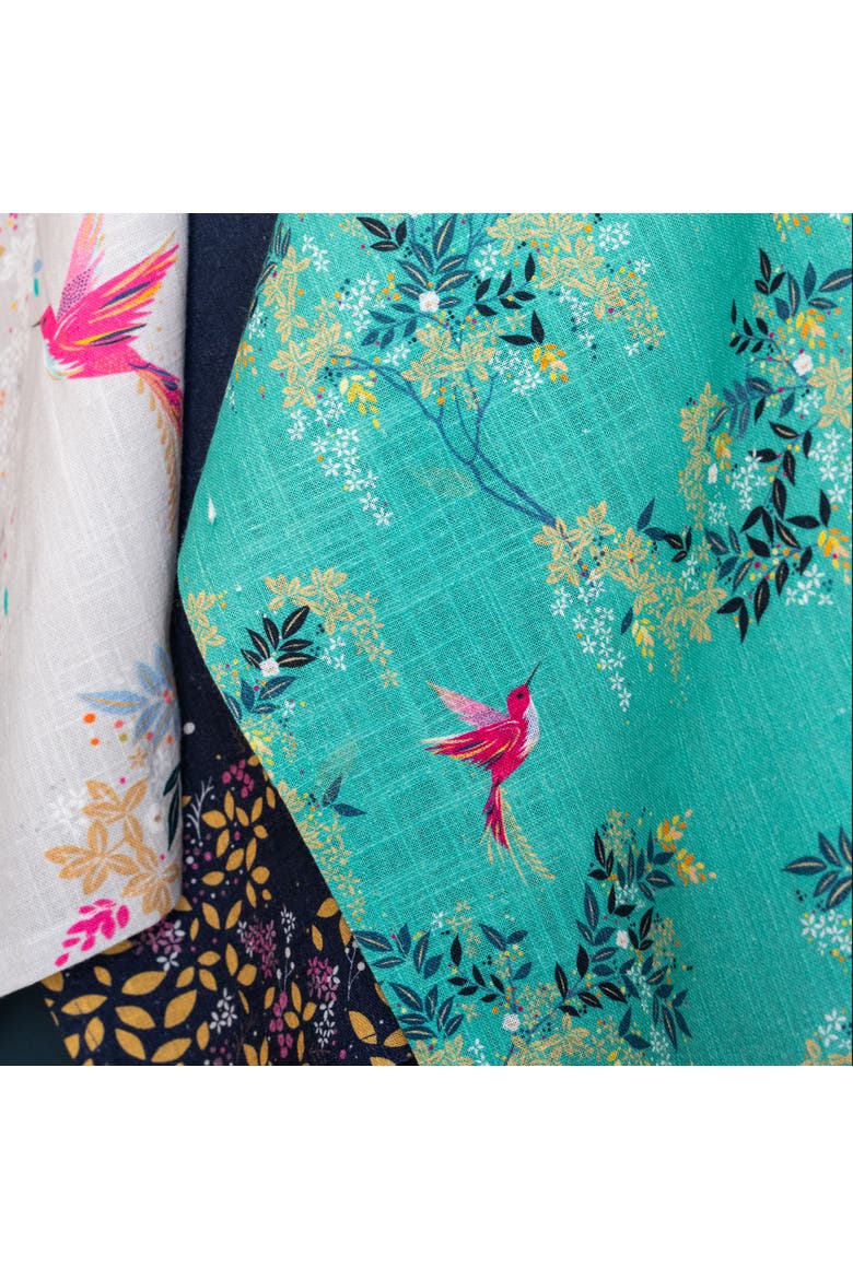 Chelsea Teal Kitchen Dishtowel, Alternate, color, Green