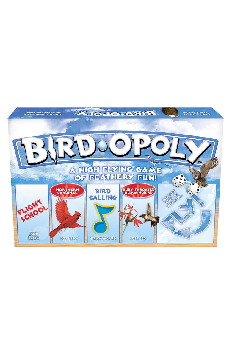 Birdopoly Family Board Game, Alternate, color, Multicolored