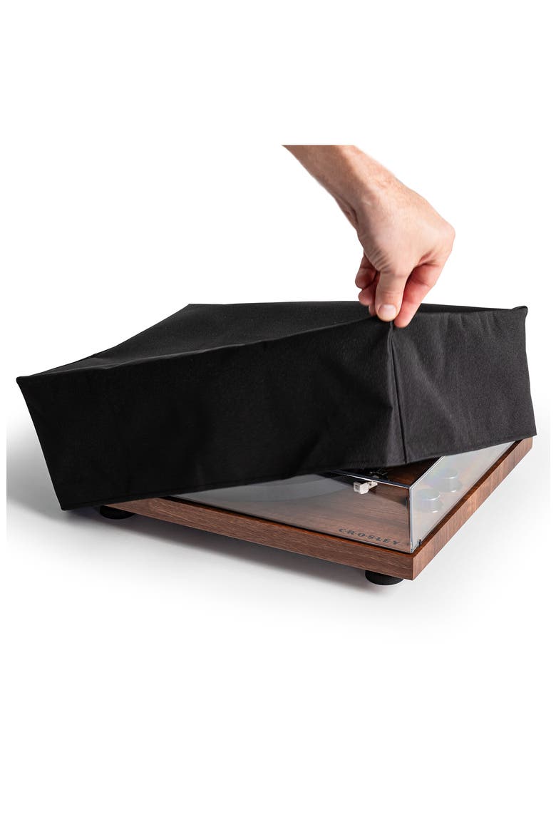 Turntable Dust Cover, Alternate, color, BLACK