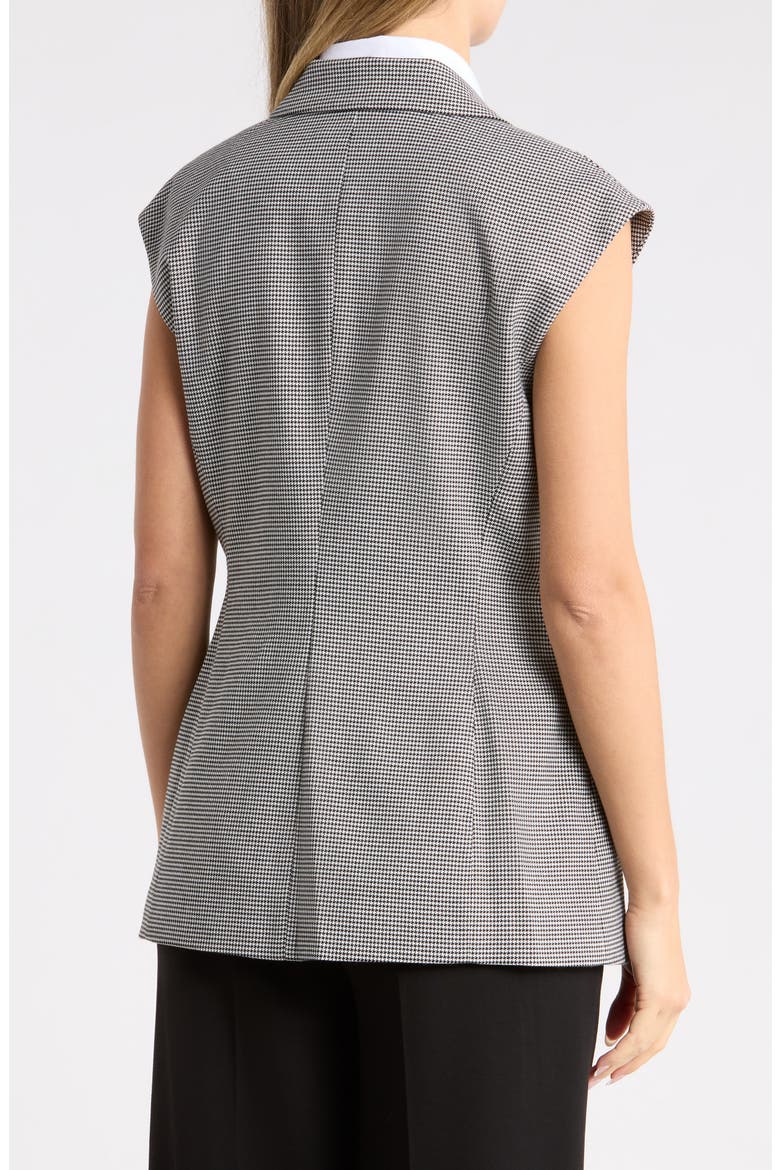 Vest with Detachable Shirt, Alternate, color, BLACK/ PURE WHITE
