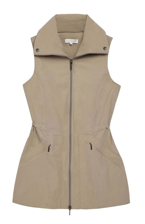 Anatomie Delaney Travel Vest In Khaki