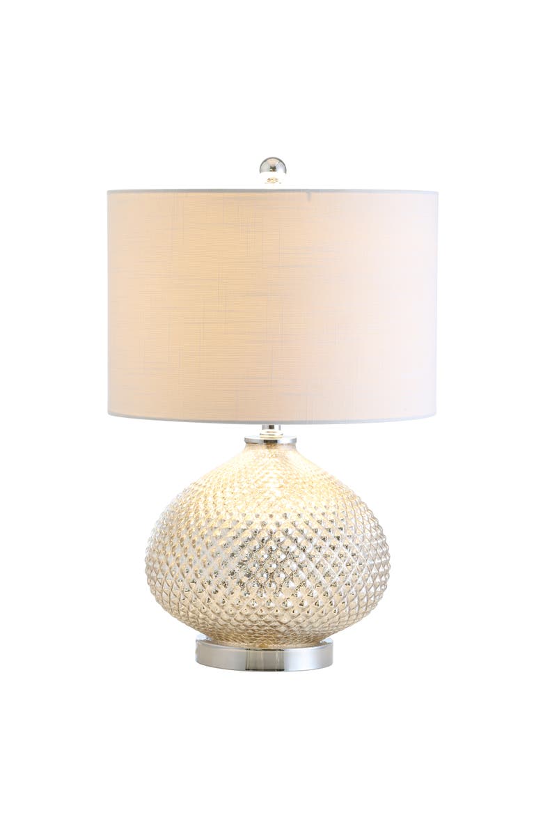 Ames LED Glass Table Lamp, Alternate, color, Mercury Silver