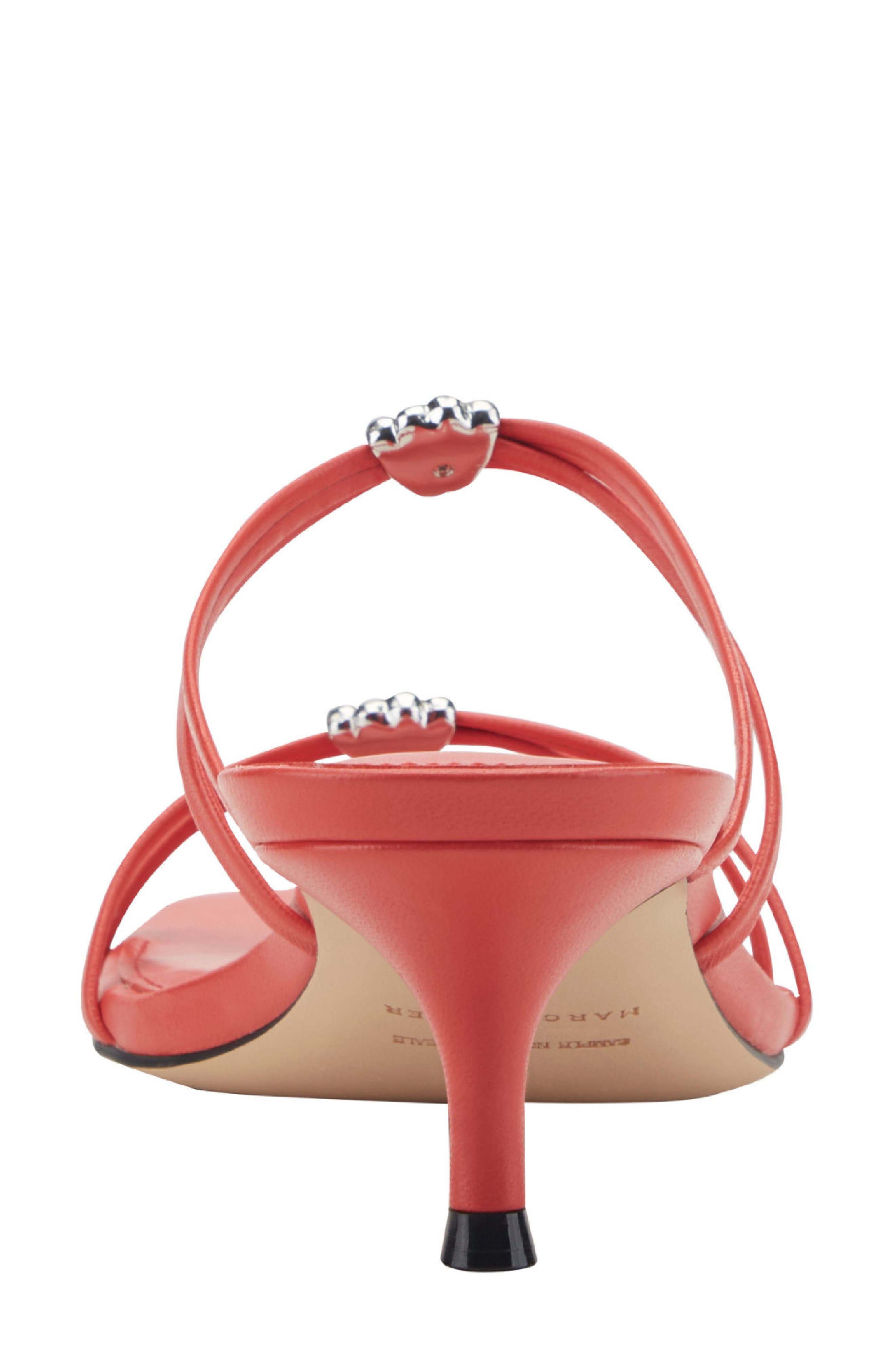 Baizel Strappy Slide Sandal, Alternate, color, MEDIUM RED