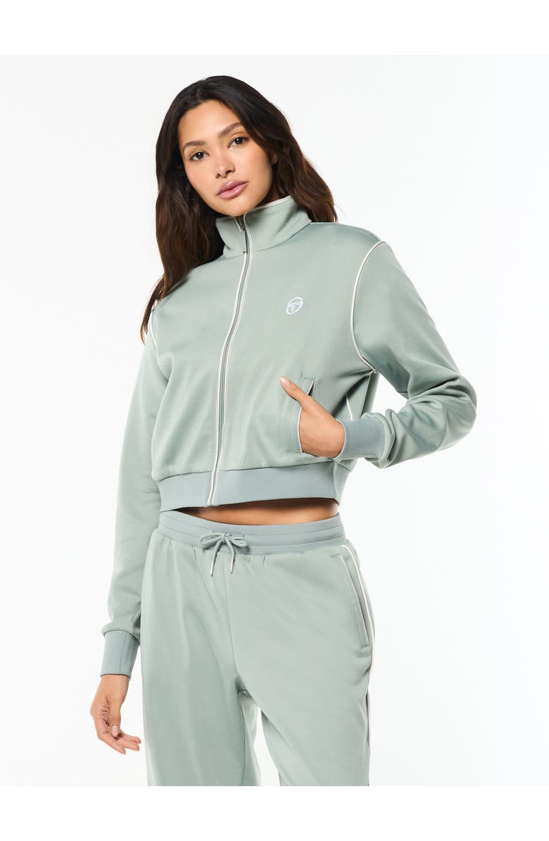 Sergio Tacchini Terina Track Jacket, Main, color, Slate Gray