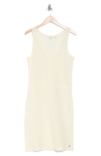 Roxy Playa Mood Openwork Cover-up Dress