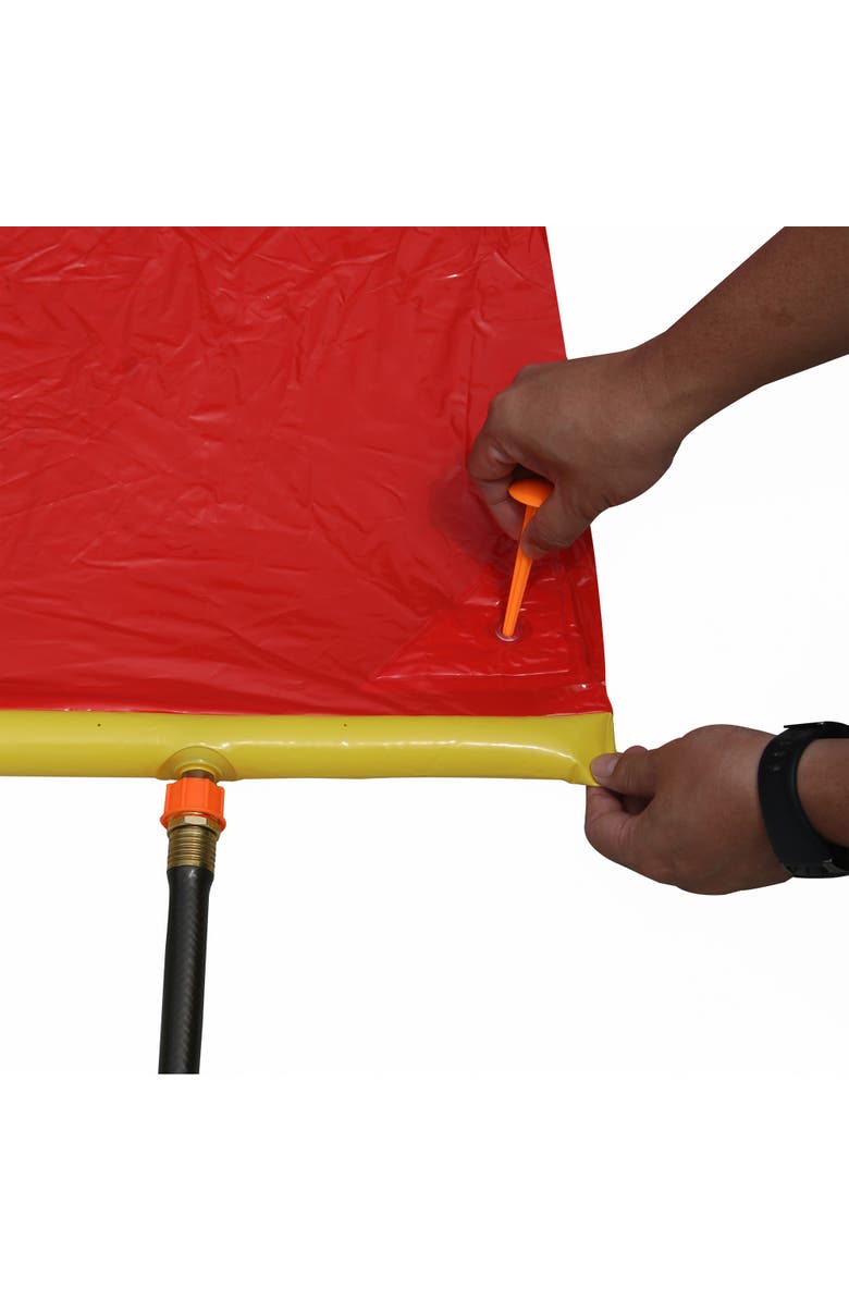 Banzai Kids Triple Racer Water Slide, Alternate, color, Multicolored