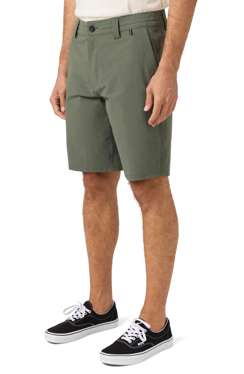 O'Neill TRVLR Hybrid Cargo Shorts, Alternate, color, Dark Olive