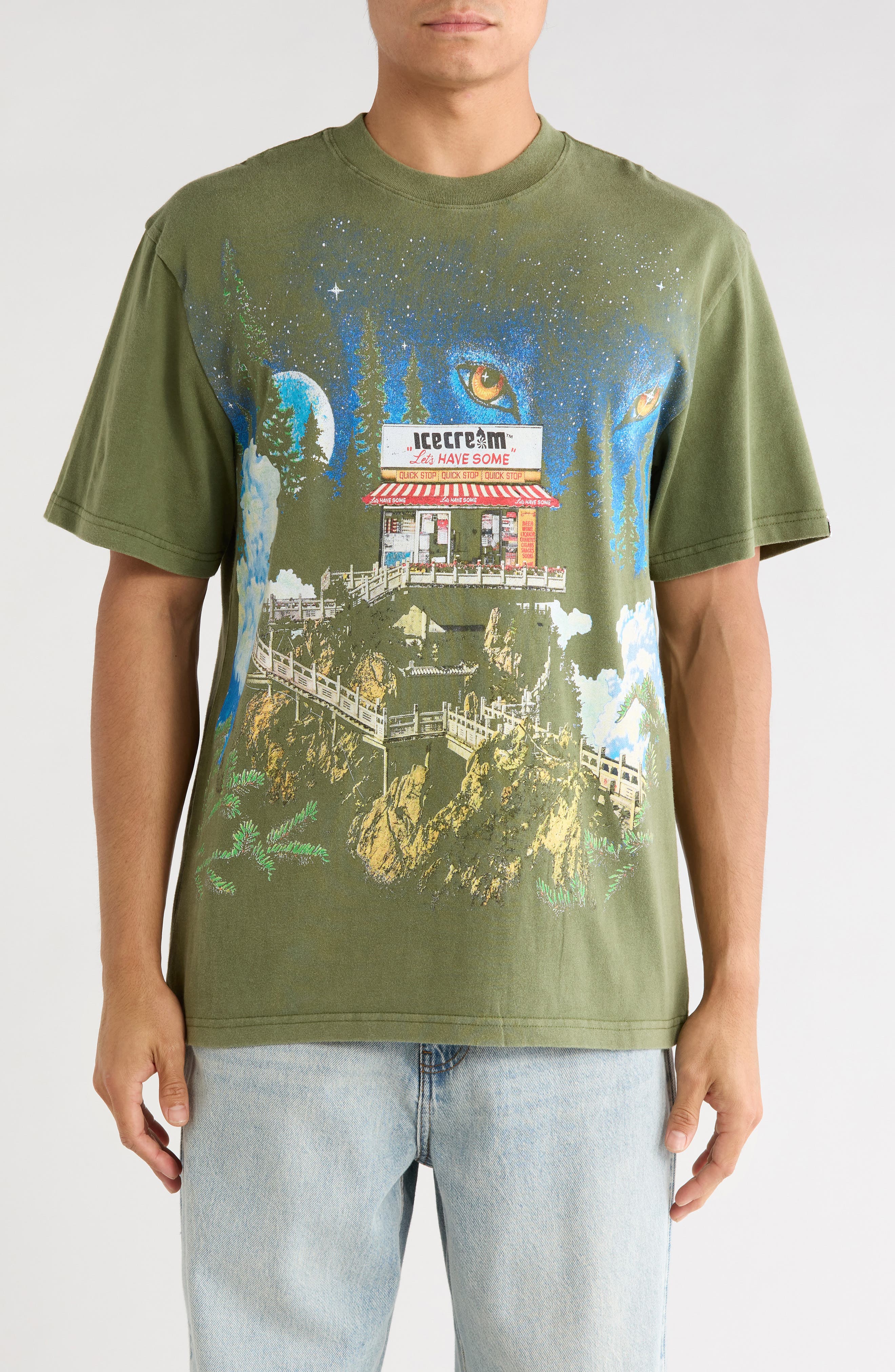 Pagoda Short Sleeve Graphic Tee