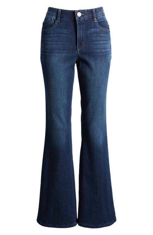 Wit & Wisdom 'ab'solution High Waist Crop Flare Jeans In Blue