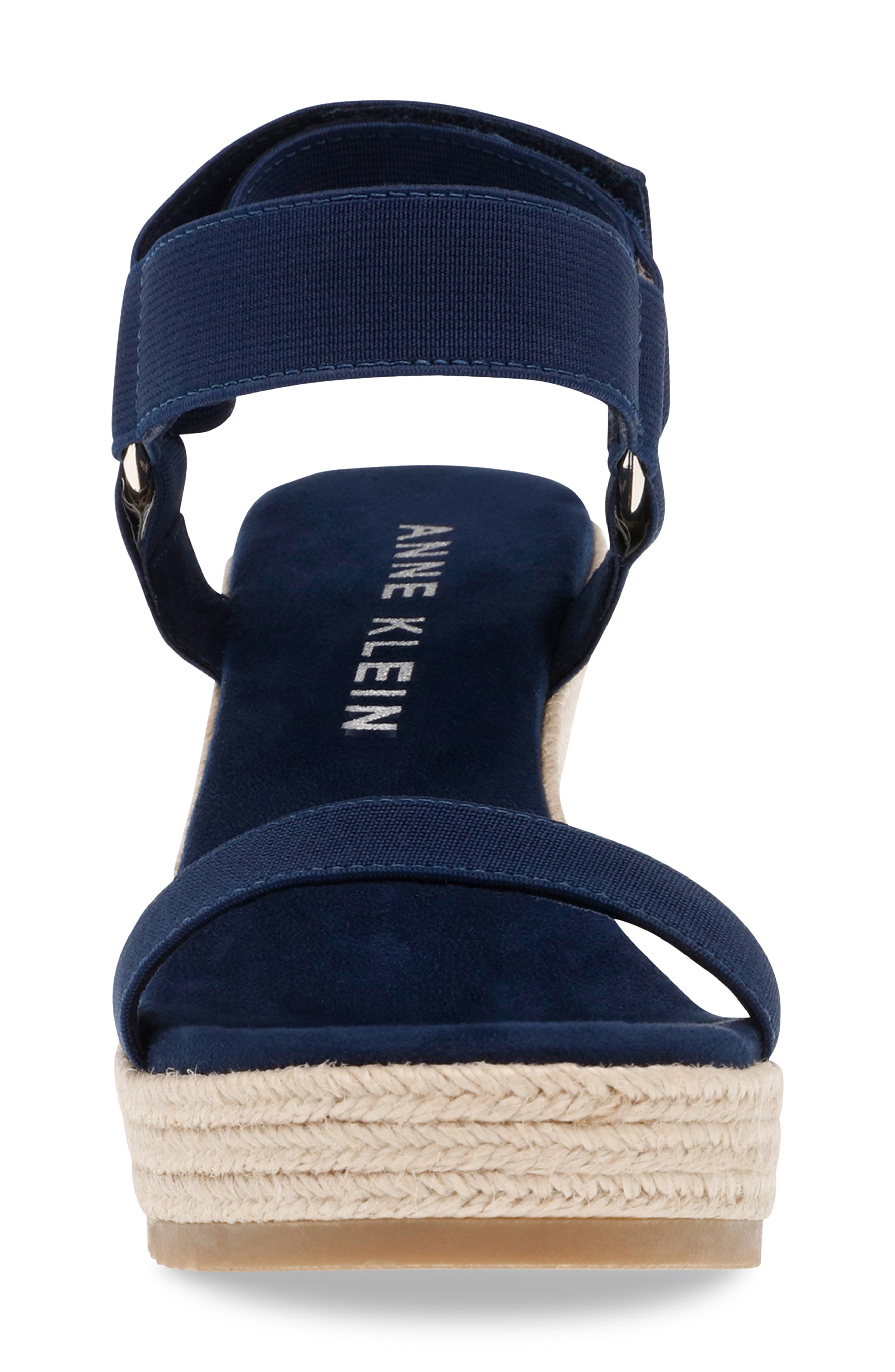 Wren Platform Wedge Sandal, Alternate, color, NAVY