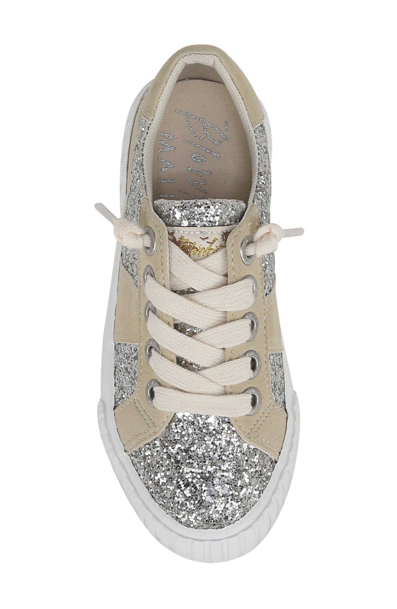 Blowfish Malibu Kids' Wave Glitter Low Top Sneaker, Alternate, color, 