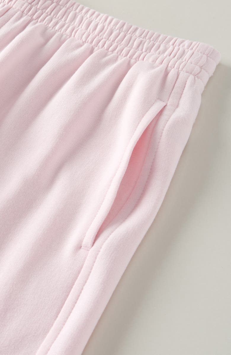 Zella Girl Kids' Low Key Wide Leg Sweatpants, Alternate, color, Pink Oasis