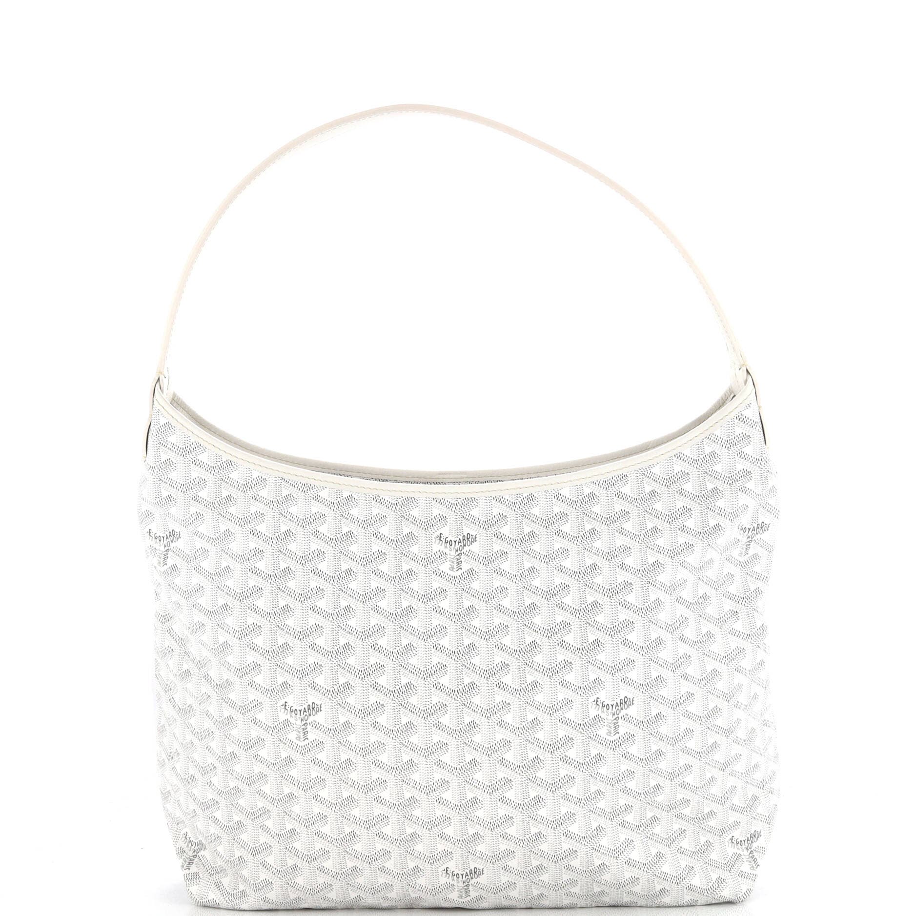 Pre-Owned Goyard Boheme Hobo Coated Canvas, Alternate, color, 