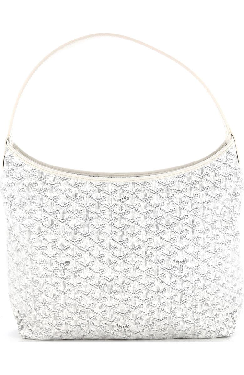 Pre-Owned Goyard Boheme Hobo Coated Canvas, Alternate, color,