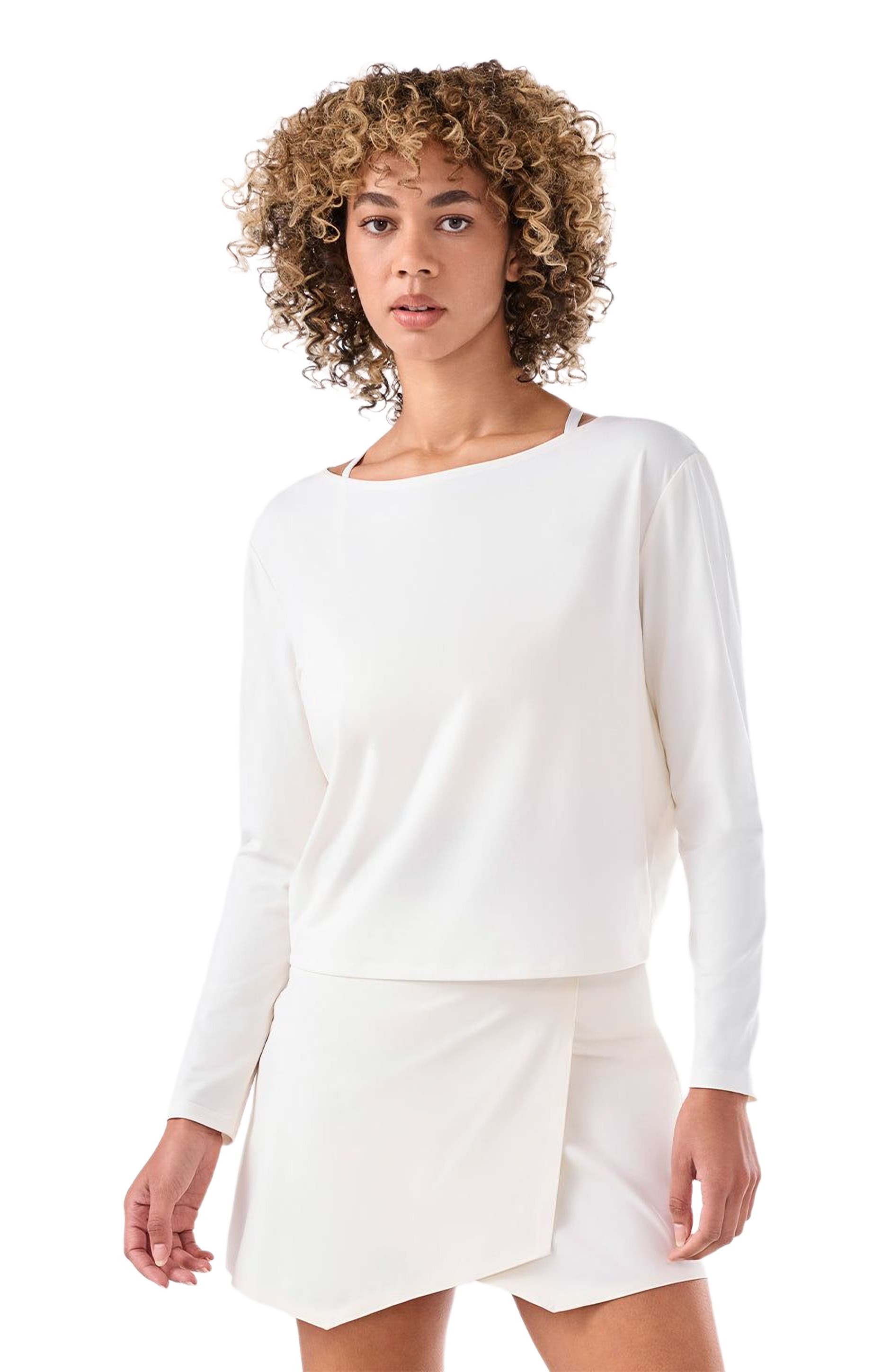Brushed Tec Knit Long Sleeve - image 4