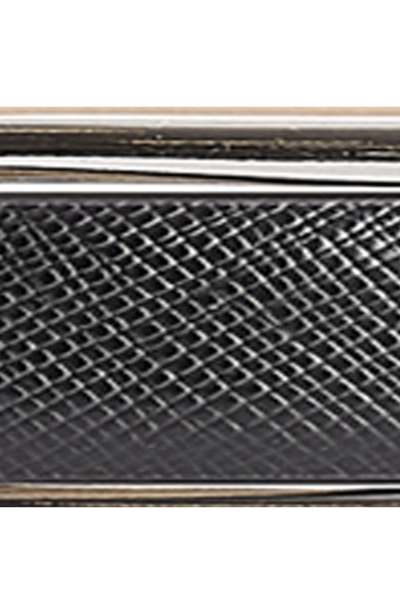 COS Saffiano Leather Belt, Alternate, color, Black