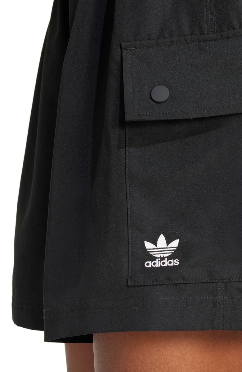 adidas Originals Essentials Cargo Shorts, Alternate, color, Black