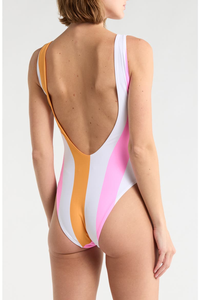 Claire One Piece Swimsuit, Alternate, color, PINK