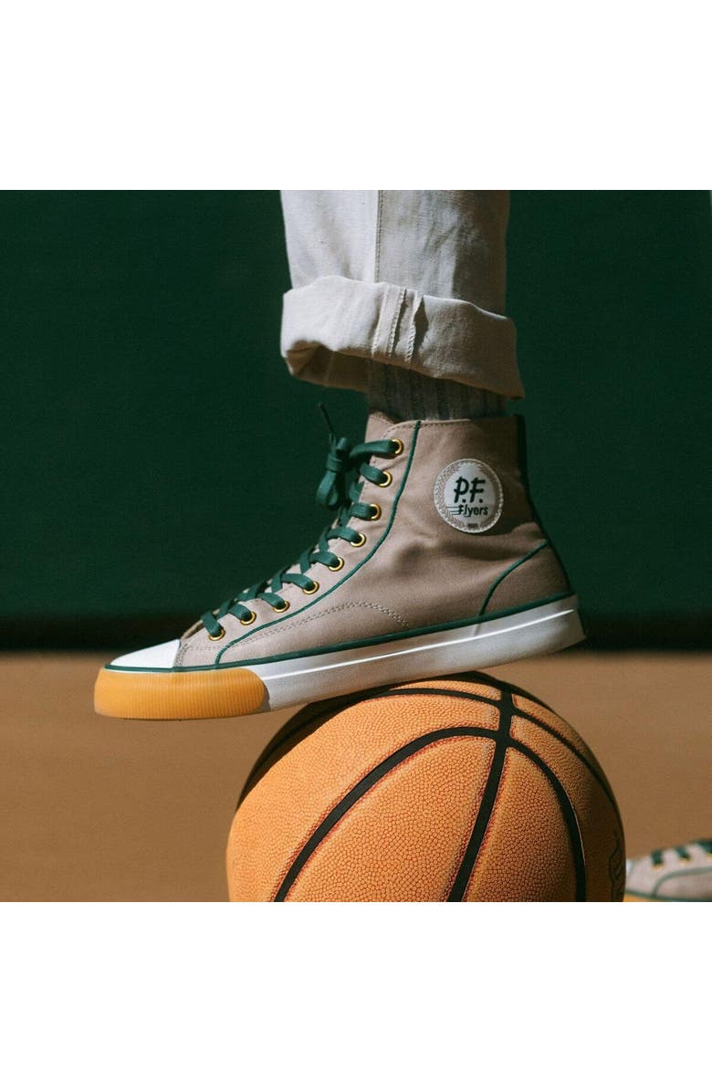 P.F. Flyers All-American Clubhouse High-Top Sneaker, Alternate, color, Gray-Green