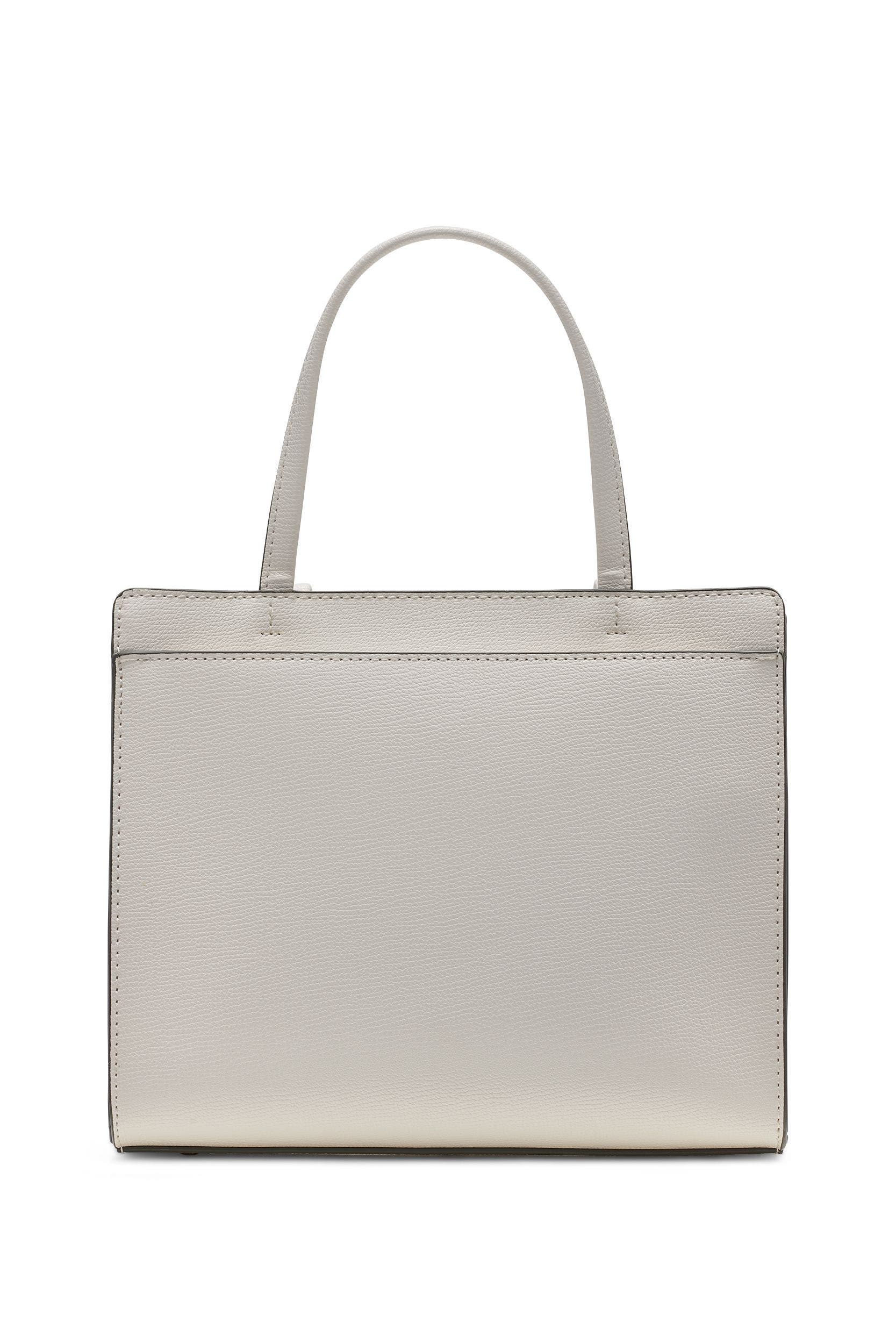 Maybelle Pins+Rhinestones Satchel, Alternate, color, Winter White/Silver