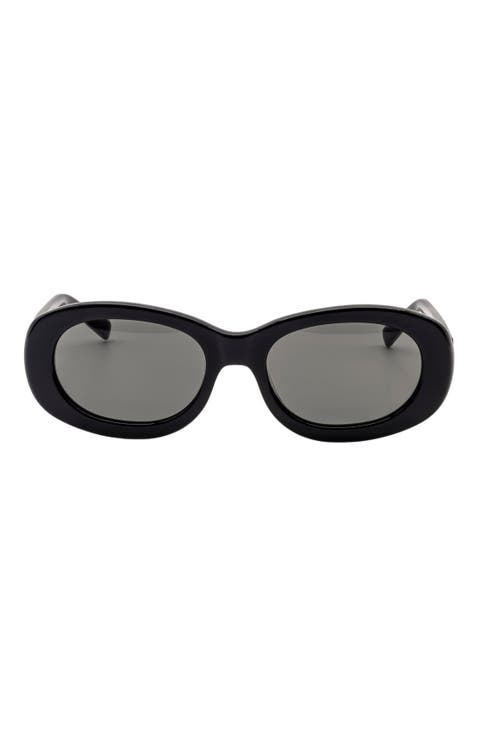 Celeste Oval Italian Acetate Sunglasses