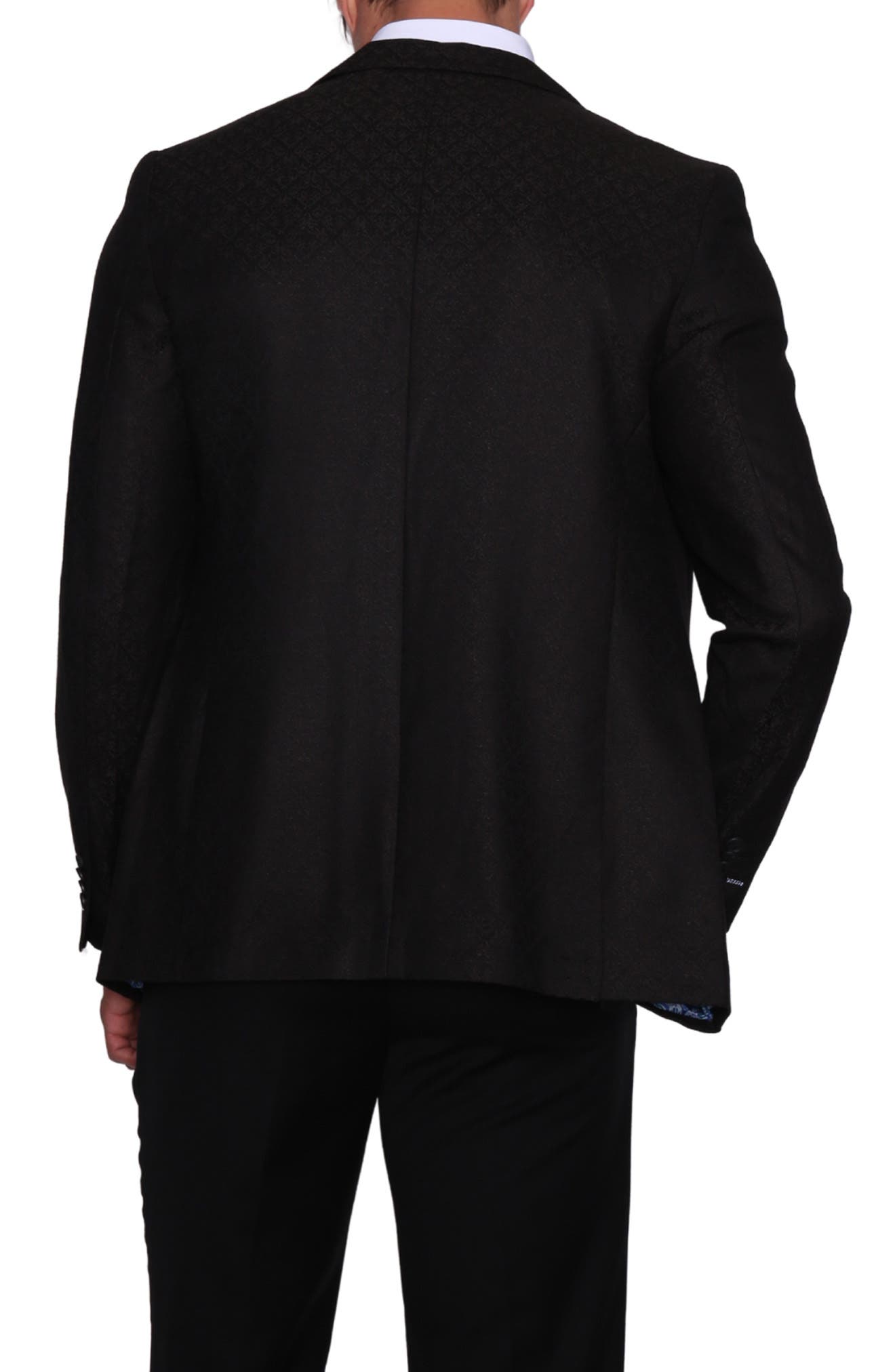 Black Jacquard Dinner Jacket - image 2