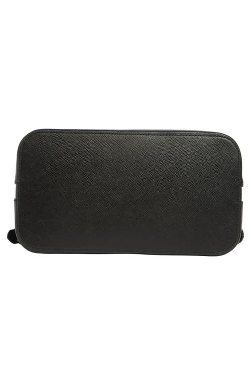 Kate Spade New York Staci Saffiano Leather Dome Backpack In Black