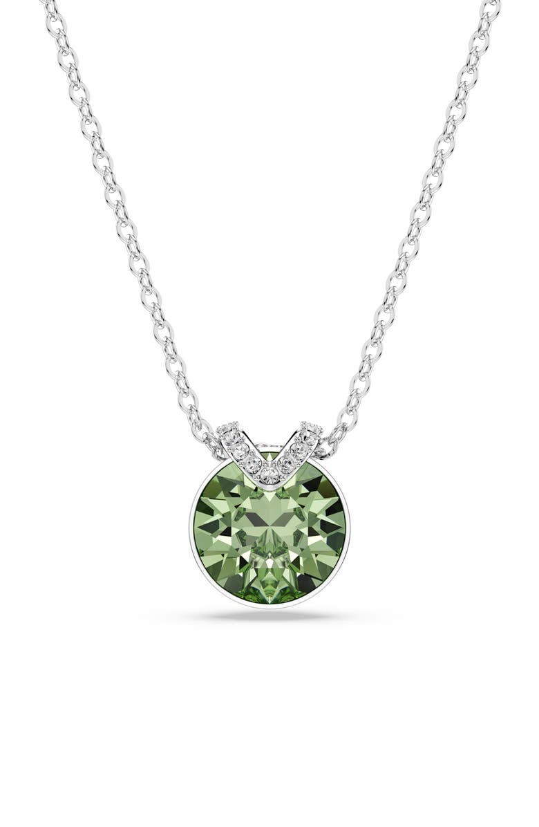 Swarovski Bella Crystal Pendant Necklace, Main, color, 