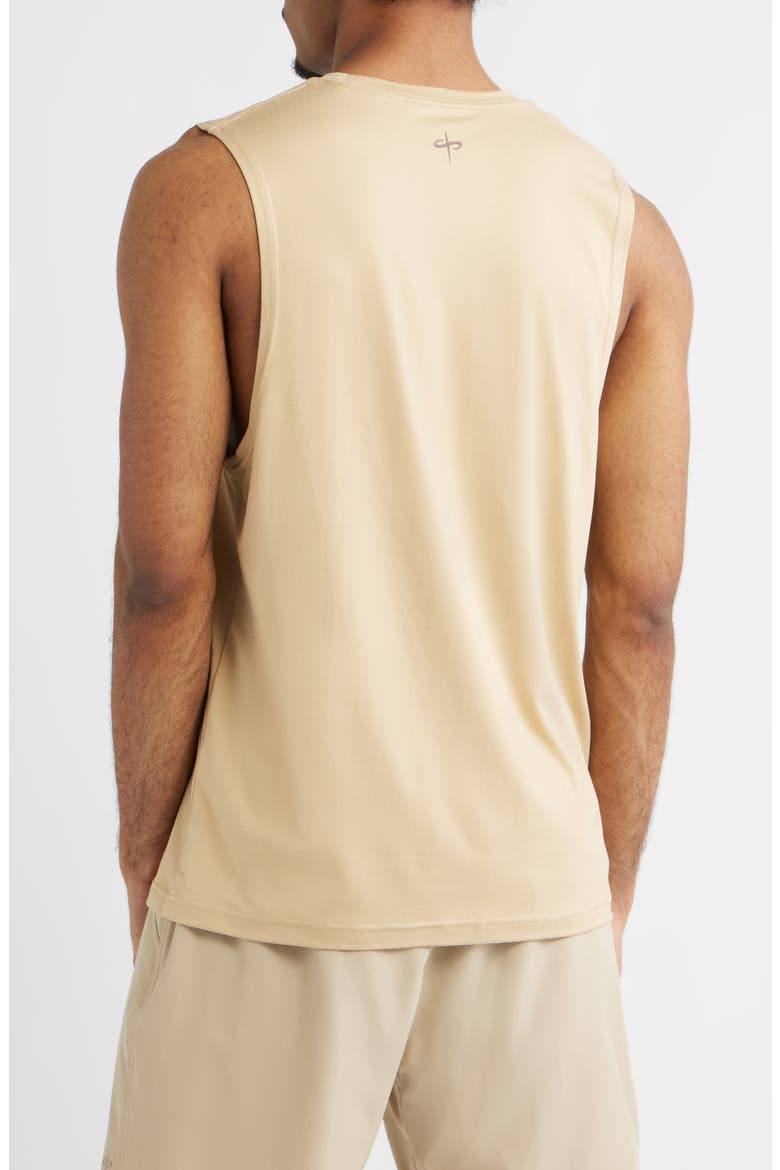 Tempo Angel Tank, Alternate, color, CALM BROWN