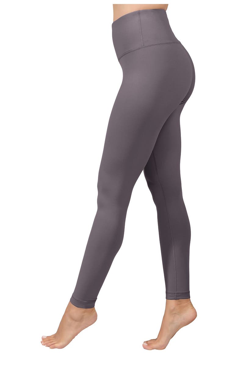 90 DEGREE BY REFLEX Powerflex Solid Active Leggings, Alternate, color, 