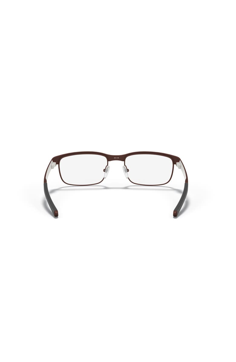 Oakley 54mm Square optical glasses, Alternate, color, Brown