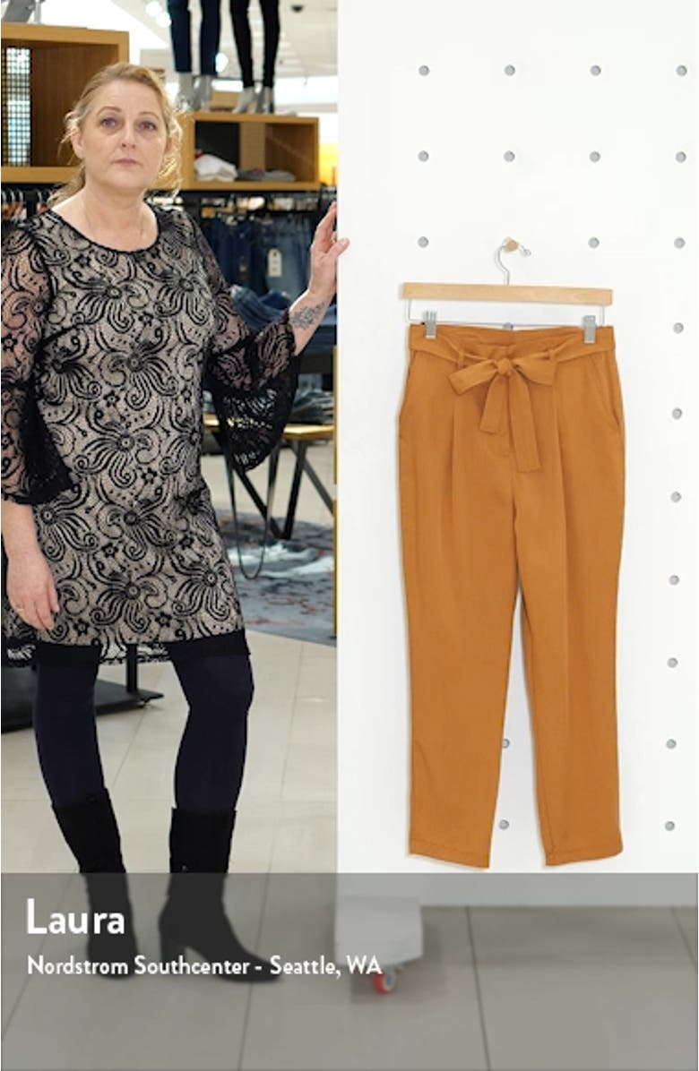Rita Tie Waist Crop Pants, sales video thumbnail