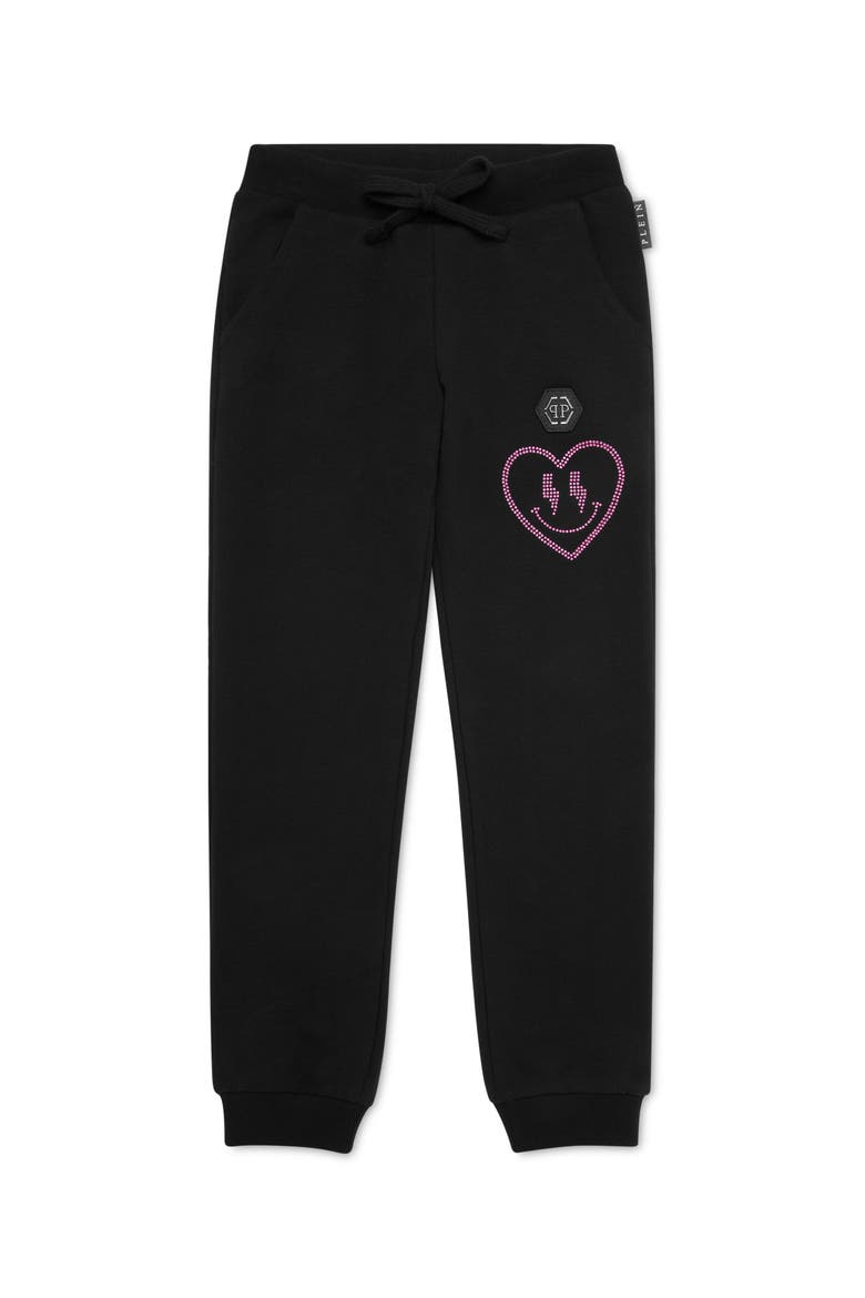 Jogging Trousers Teddy Girl, Main, color, black
