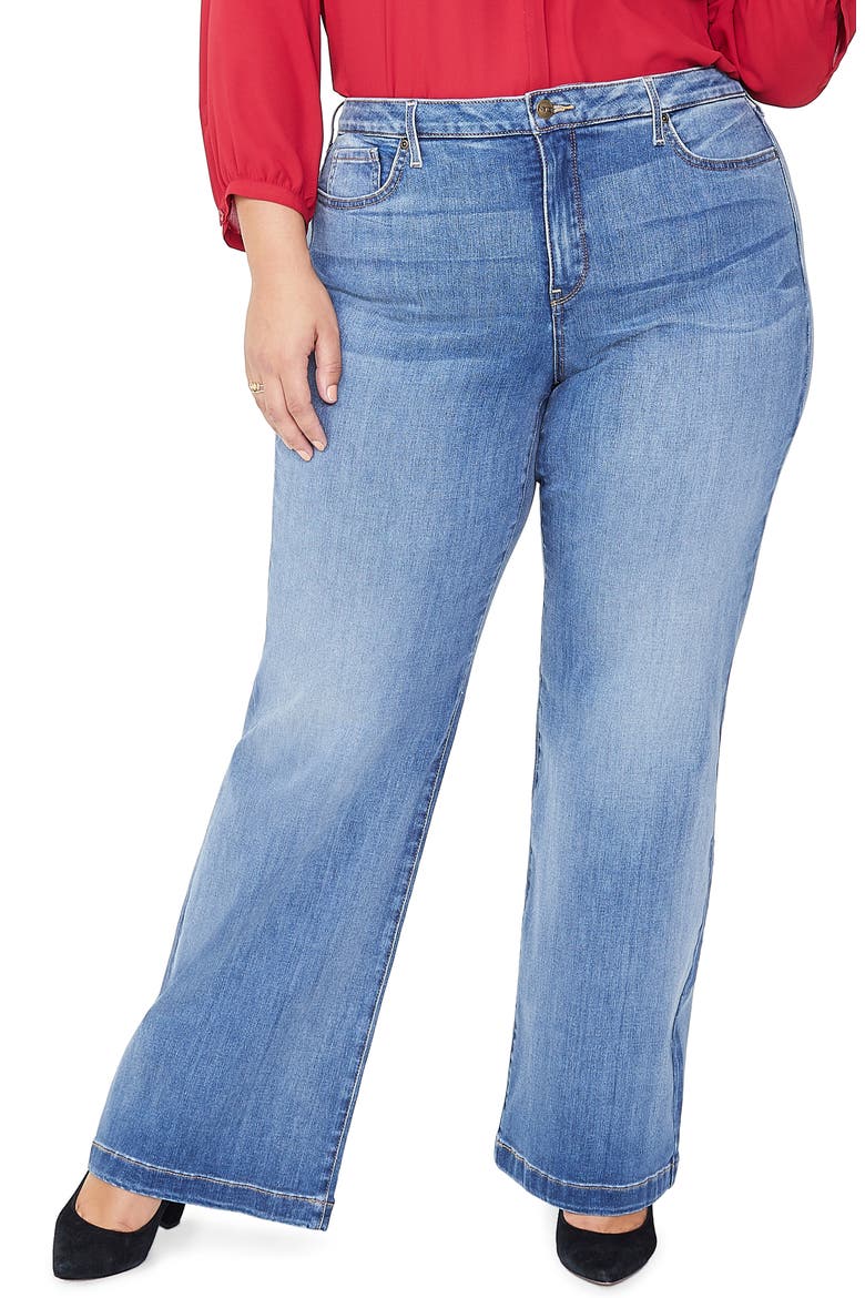 Wide Leg Jeans, Main, color, CLEAN CABRILLO