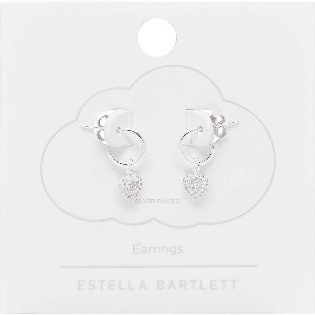 Estella Bartlett Pavé Drop Earrings