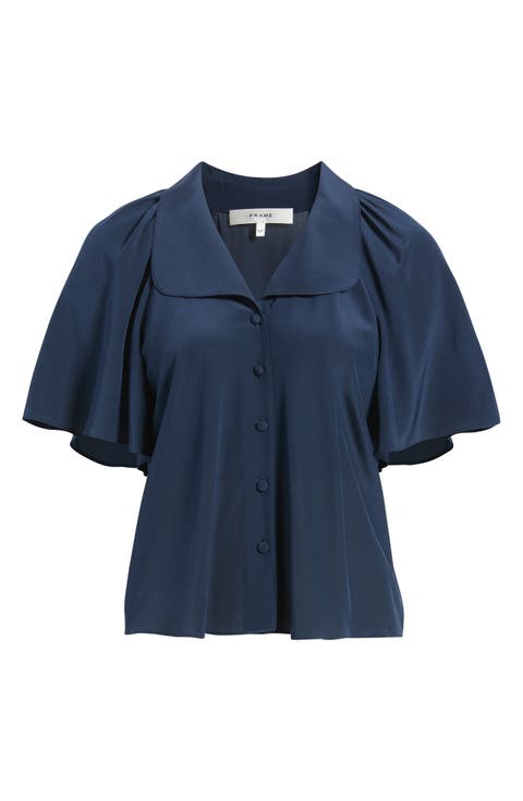 Gala Silk Short Sleeve Shirt