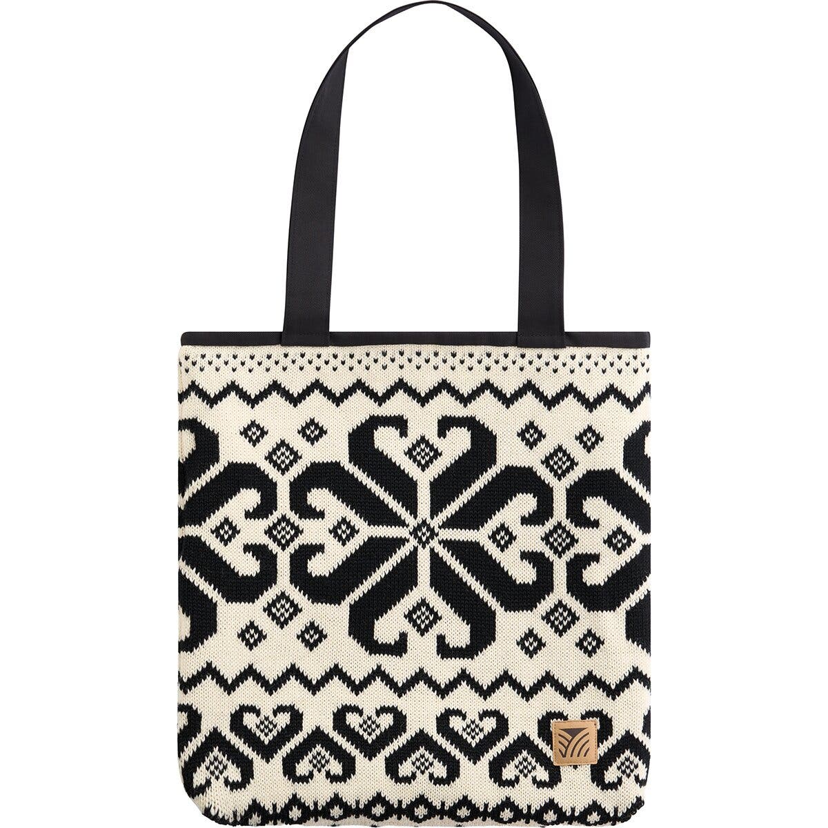 Falkeberg Tote Bag, Main, color, Offwhite/Black