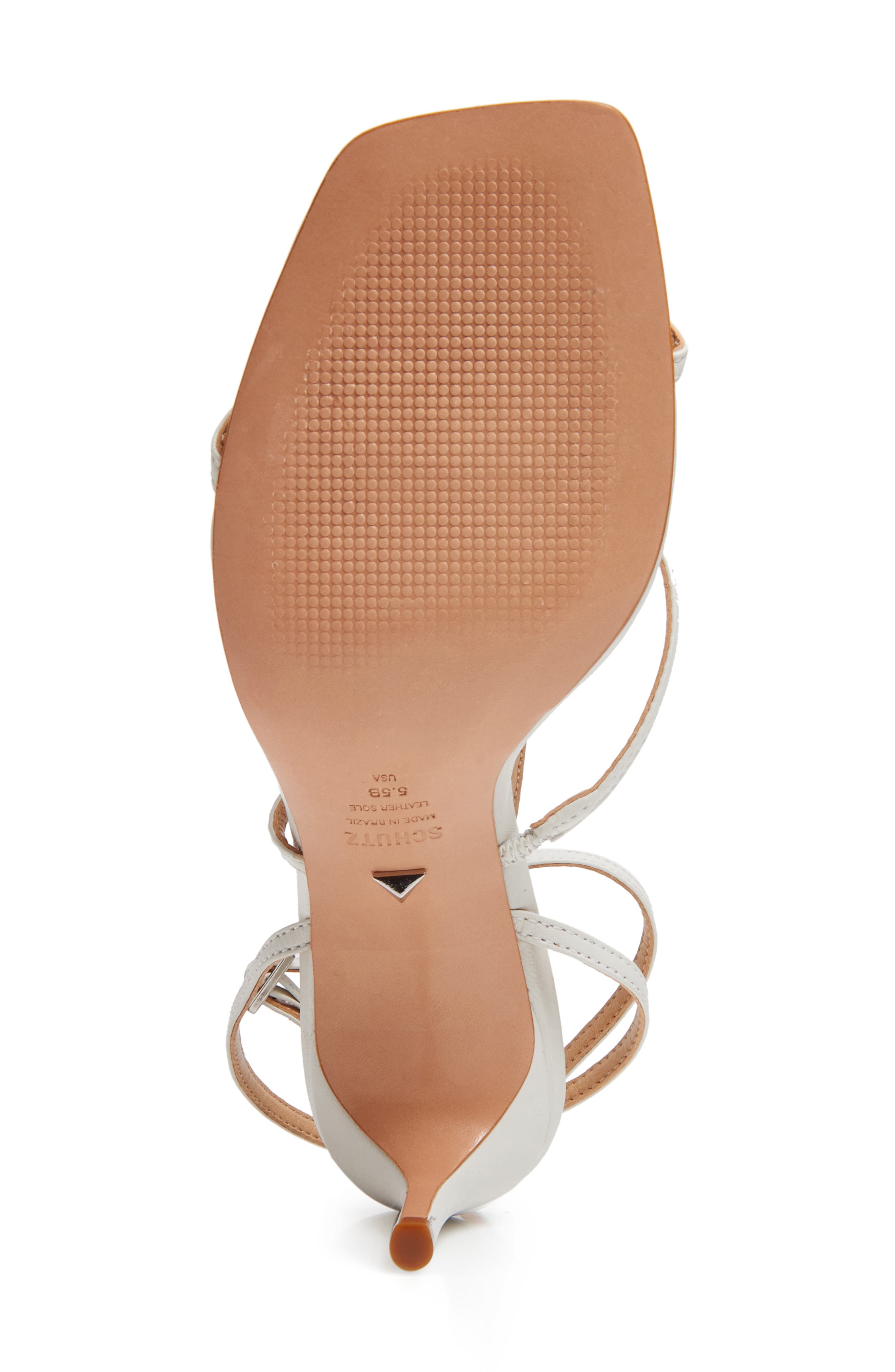 Ameena T-Strap Thong Sandal, Alternate, color, PEARL LEATHER