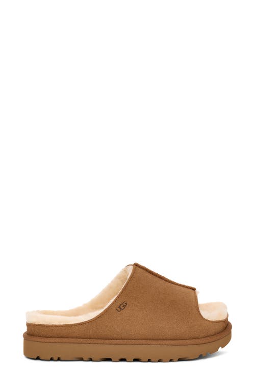 UGG(R) UGG(R) GREENPORT GENUINE SHEARLING LINED SLIDE SANDAL 