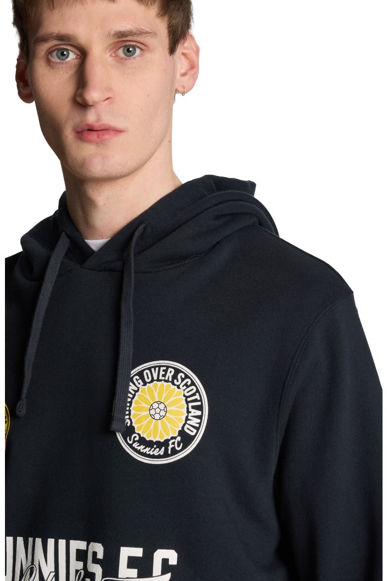 Sunnies FC Graphic Pullover Hoodie, Alternate, color, Dark Navy