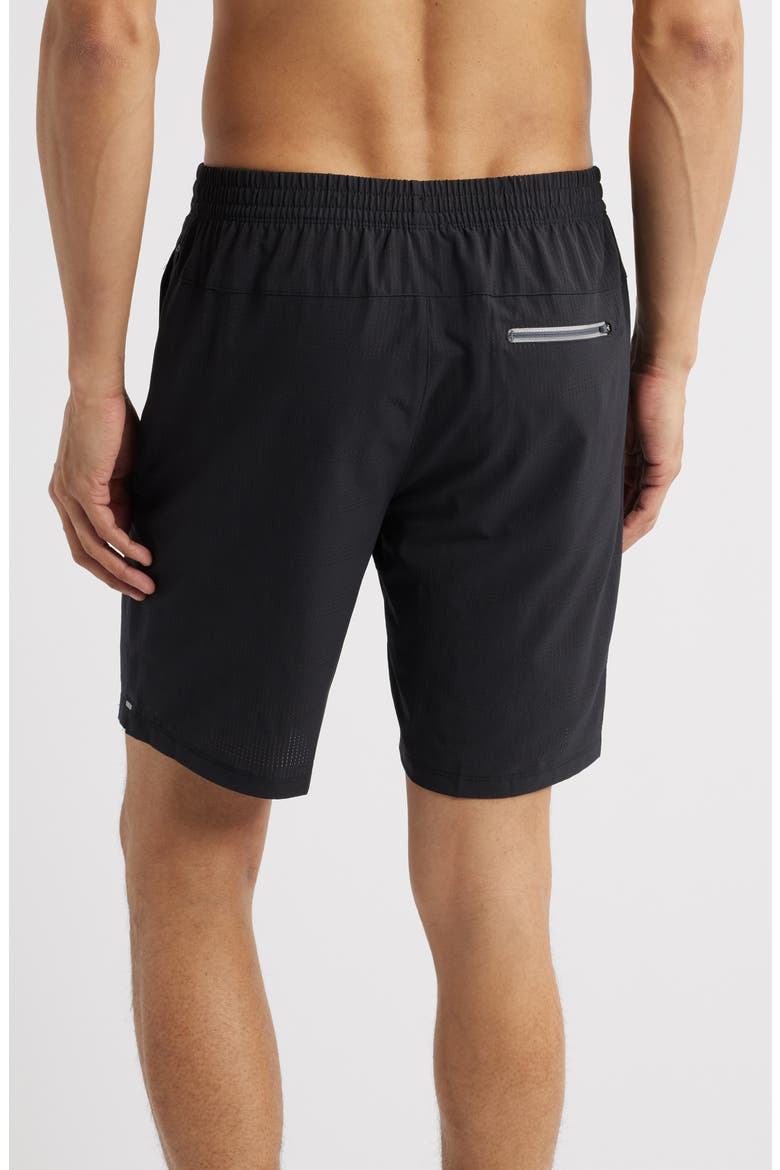 Huntington Bay 8 Swim Trunks, Alternate, color, BLACK