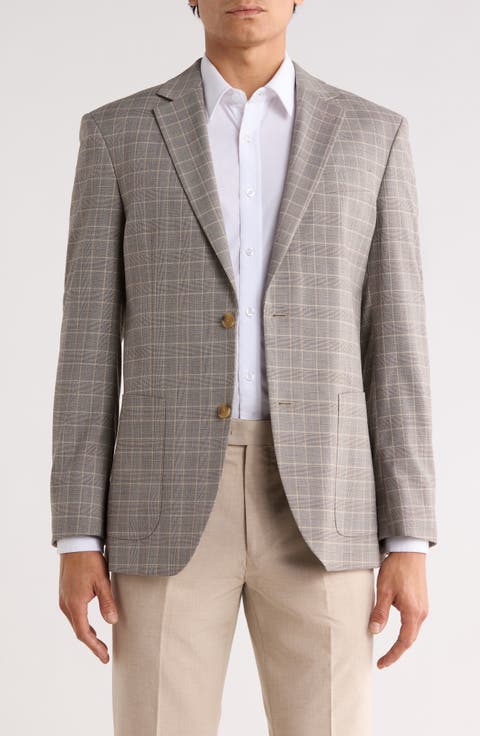 Trim Fit Twill Sport Coat
