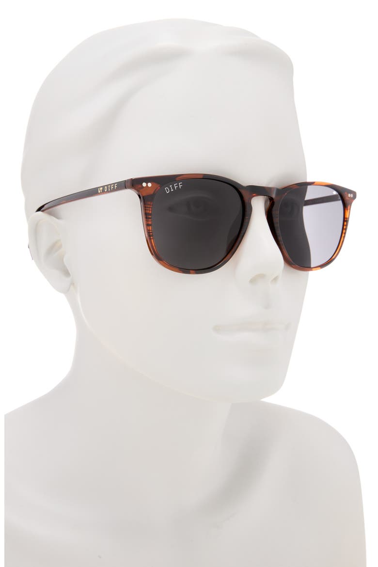 Brody XL 51mm Square Sunglasses, Alternate, color, MAHOGANY TORT