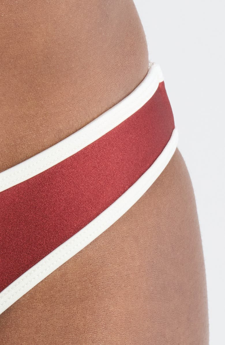 Kulani Kinis Modest Bind Bikini Bottoms, Alternate, color, Cinnamon Sugar