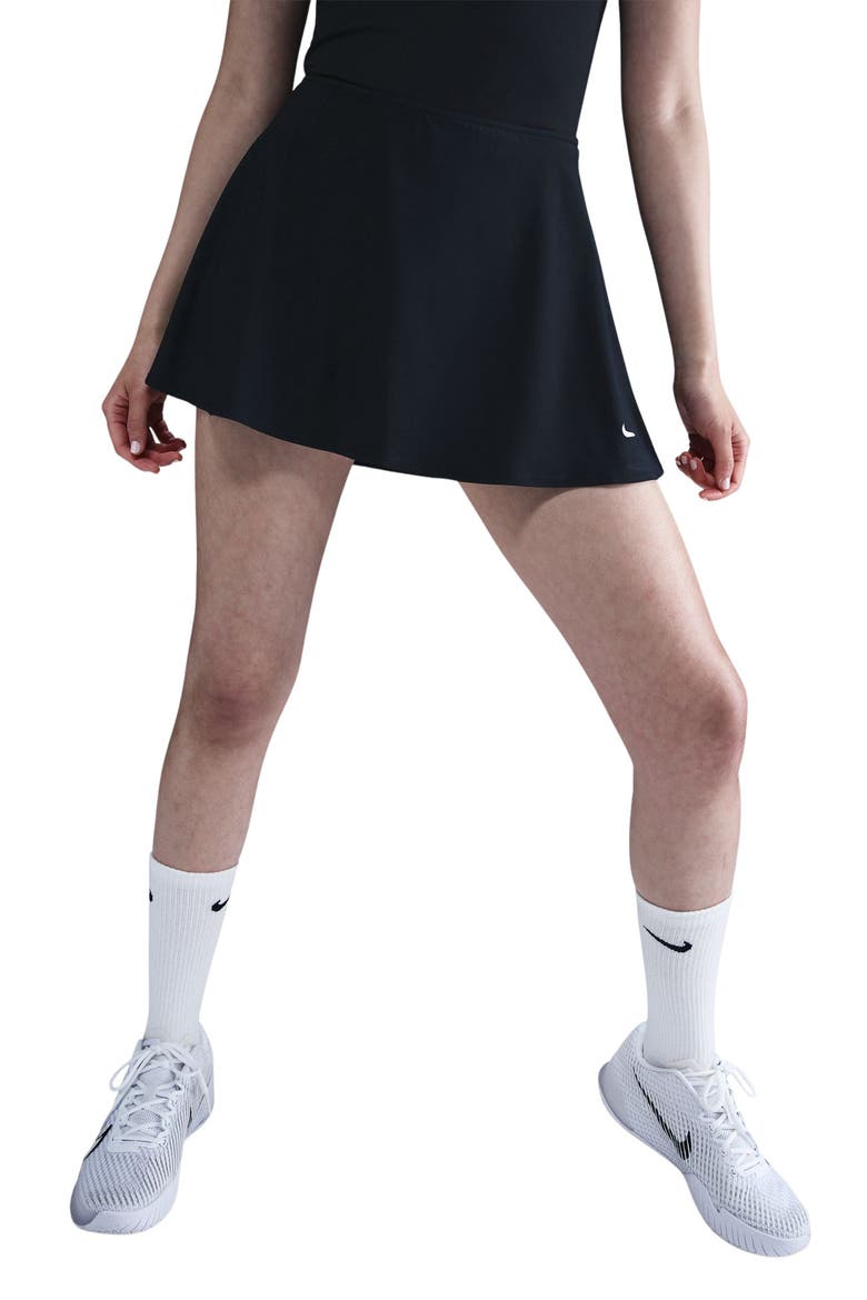 Victory Tennis Skort, Main, color, 010 010 BLACK/WHITE