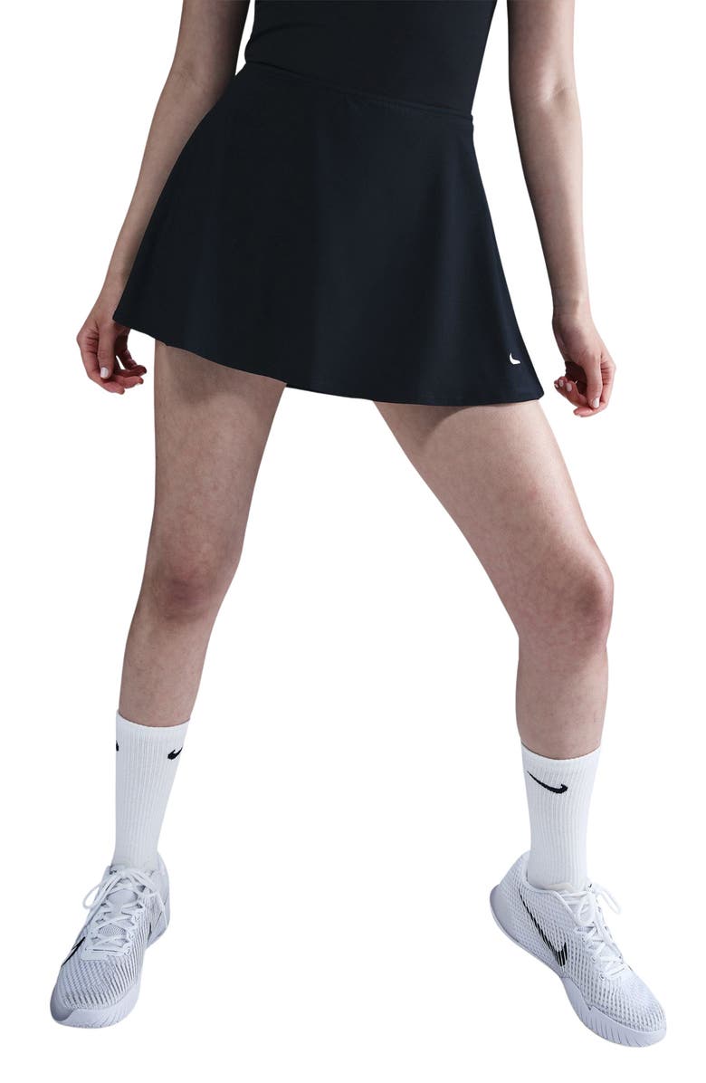 Nike Victory Tennis Skort, Main, color, 010 010 Black/White