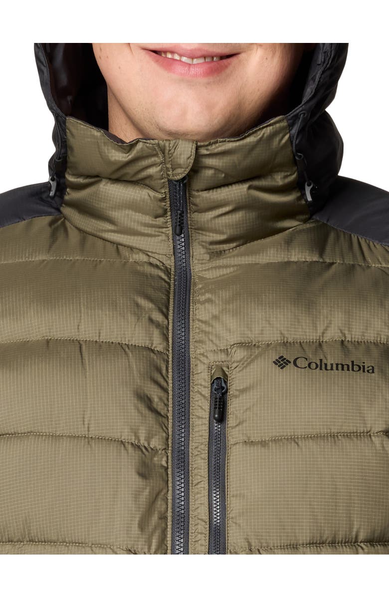 Columbia Big & Tall Labyrinth Loop II Hooded Jacket, Alternate, color, Stone Green